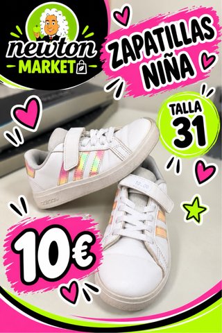 Zapatillas Adidas Blancas Talla 31