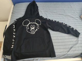 Sudadera Mickey Mouse Negra