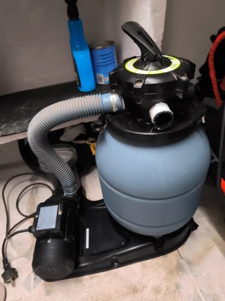 Depuradora de Arena para Piscina
