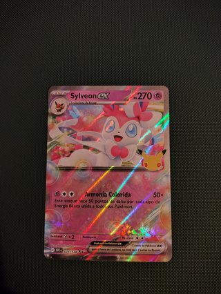 Carta Pokémon Sylveon EX