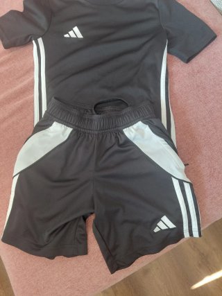 Conjunto Adidas Negro y Blanco