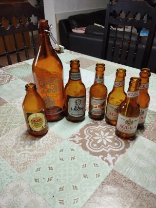 Botellines Cerveza Águila Años 80