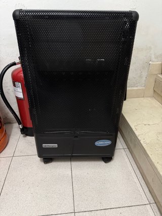 Estufa de Gas Orbegozo Negra gas azul