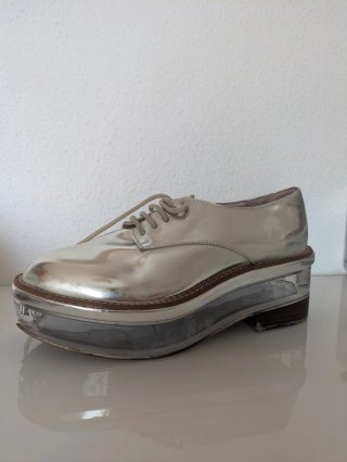 Zapatos Jeffrey Campbell Plateados