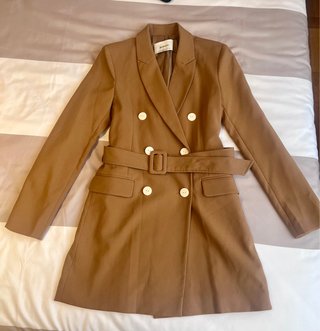 Blazer Stradivarius Marrón