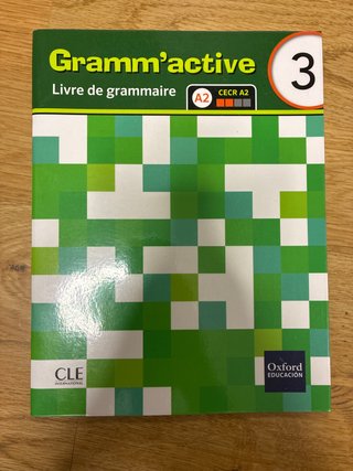 Gramm'active. 3. Livre de grammaire