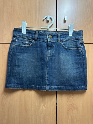Falda vaquera Zara