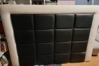 Cabecero de Cama Acolchado Polipiel
