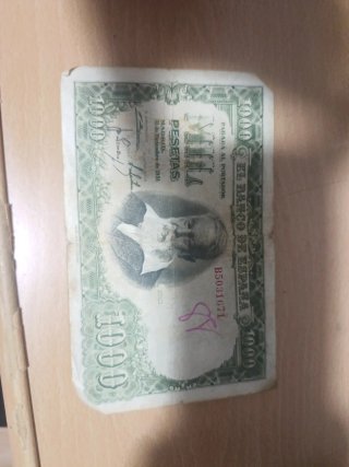 Billete de 1000 Pesetas (1951)