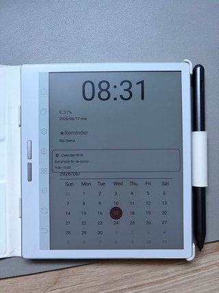 Tablet de escritura digital B751C-S Blanca