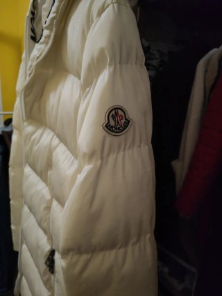 Plumas Moncler Blanco