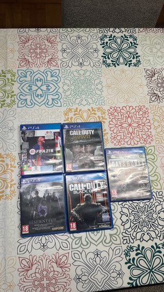 Pack 5 Juegos PS4 (PlayStation 4)