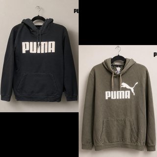 Lote 2 Sudaderas Puma Big Logo Talla M