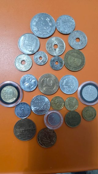 Lotto monete Francia 20esimo secolo