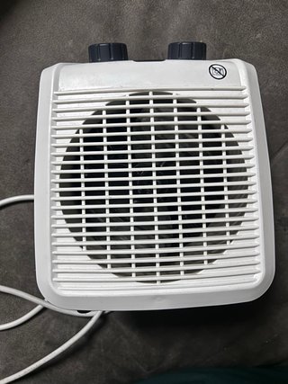 Calentador de Aire Eléctrico Blanco