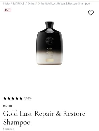 Champú Oribe Gold Lust Repair & Restore