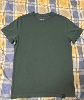 Camiseta Pull&Bear Verde Talla M