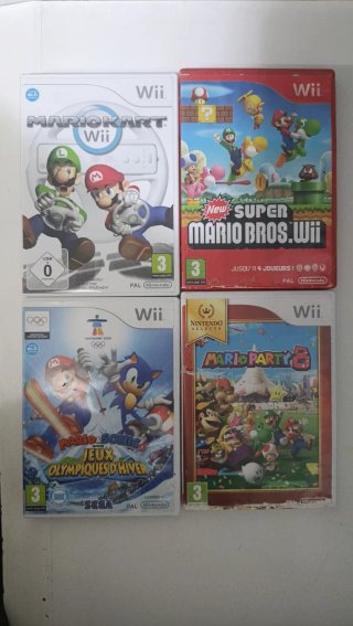 Juegos de Mario para Wii