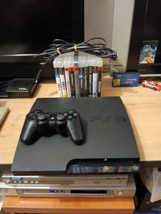 Consola PlayStation 3 (PS3) con juegos
