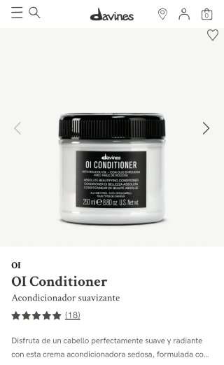 Acondicionador Davines OI 250ml