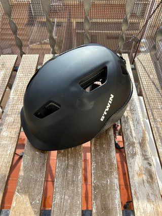 Casco de Ciclismo Btwin Negro