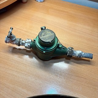 Contador de agua antiguo Delaunet