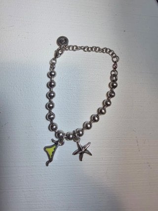 Pulsera Ciclón bañada en plata