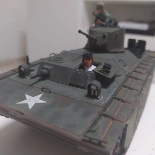 Maqueta Vehículo Anfibio U.S. Escala 1:35