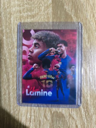 Carta Coleccionable Lamine Yamal