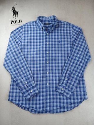 Camisa Polo Ralph Lauren Azul Talla L