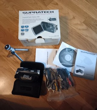 Videocámara Supratech SupraCam Zelus HD completa