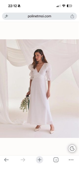 Vestido de novia Polin et Moi blanco
