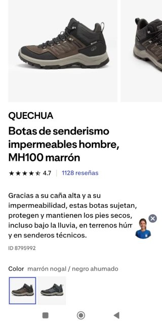 Botas Montaña Talla 40