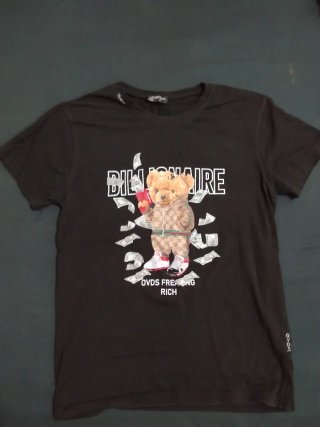 Camiseta OVDS Negra con Estampado