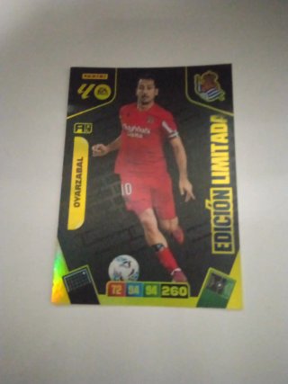 Cromo Edición Limitada Oyarzabal Panini 2025-26