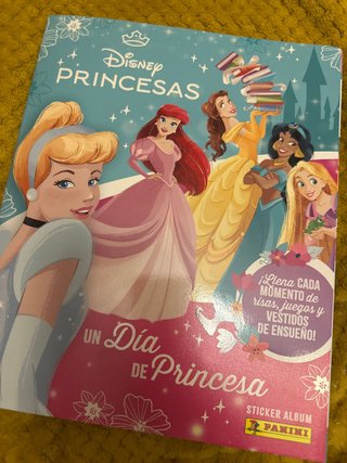 Álbum de Cromos Disney Princesas Panini