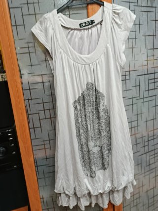 Vestido Gris CHERRY
