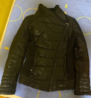 Cazadora Negra Mujer Talla XS