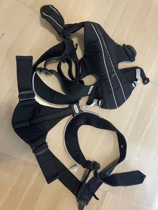 Mochila Portabebés BabyBjörn Negra