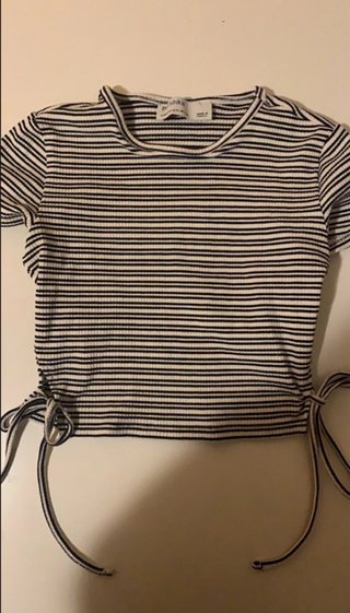 Top de rayas Bershka