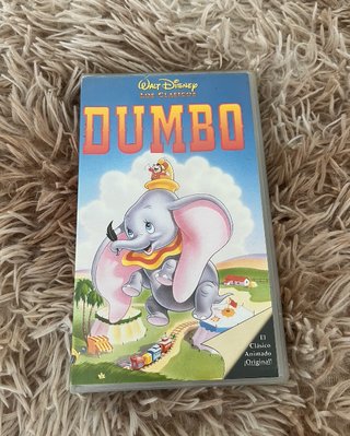 Pelicula VHS Dumbo Disney Clásicos