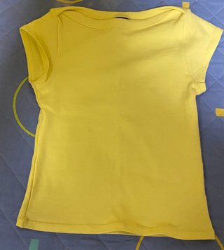 Camiseta Amarilla Mujer Talla S