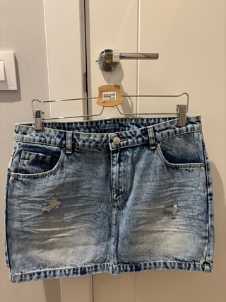 Falda vaquera Stradivarius Talla 40