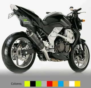 Pegatinas Kawasaki Z750 paso de rueda y horquillas