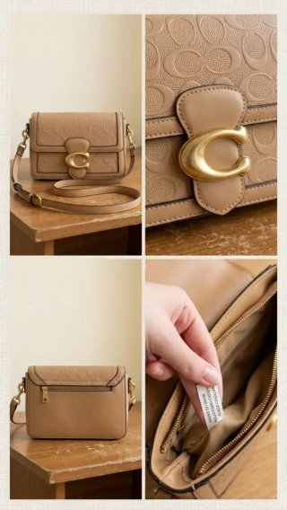 Bolso Bandolera Coach Marrón