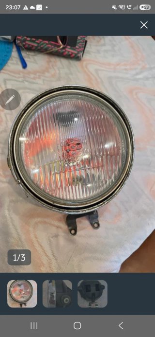 Faro delantero Kawasaki Zephyr 550