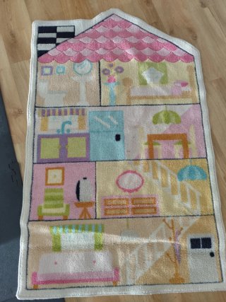 Alfombra Infantil Diseño Casa