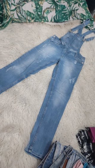 Peto Vaquero Azul Talla S