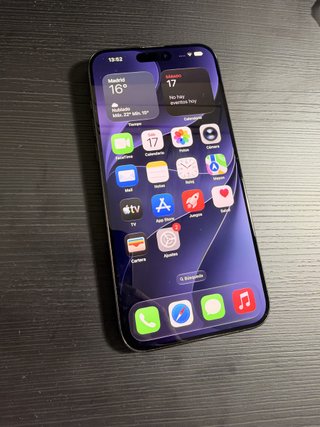 iPhone 15 Pro Max 256GB Titanio Negro Batería 86%