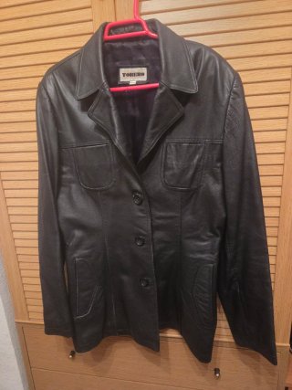 Chaqueta de cuero negra Torero Talla M